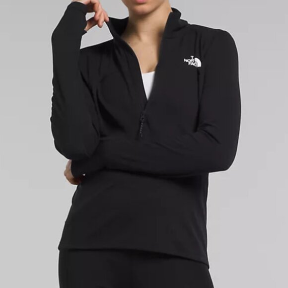 The North Face Quarter-Zip Pullover – Black – Women’s Large - Picture 2 of 16